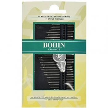 Bohin Multicolored Needle Set – 40 Pieces