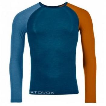 Maglione Ortovox 120 Merino Competition Light Blu Petrolio