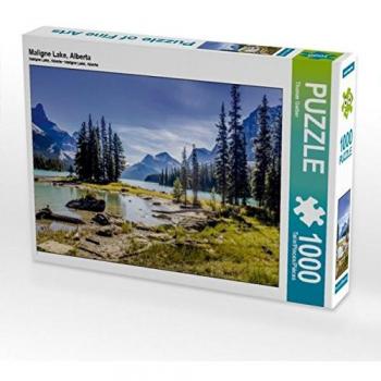 CALVENDO Puzzle Maligne Lake, Alberta 1000 Teile