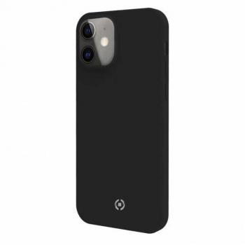 Celly Feeling custodia protettiva in silicone nero per iPhone 12 Mini 5.4