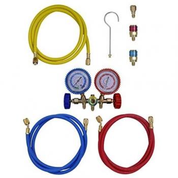 VidaXL 2-way AC Manifold Gauge Set