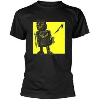 Metallica Unisex Adult 72 Seasons Burnt Robot T-Shirt