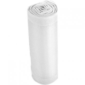 White Breathable Mesh Crib Bumper Set, Classic Design (2 Pieces)
