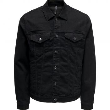 Giacca di jeans Only & Sons Coin con chiusura a bottoni