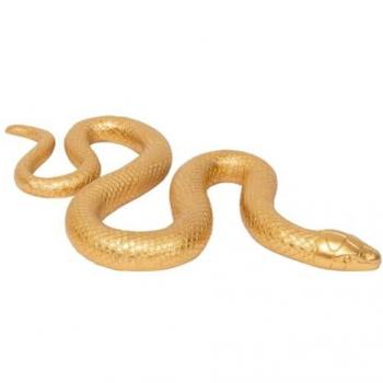 Serpente Dorato Selvaggio, 35 cm – Atmosphera