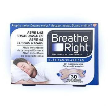 Breathe Right Bandes Nasales 30 pièces Grande