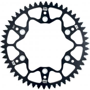 MotoMaster 520 Black Chain Crown – 49 Dientes en Aluminio (Freeride)