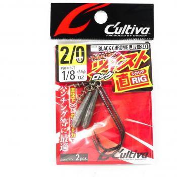 Owner JR-30 Straight Jig Rig with Twist Lock 2/0