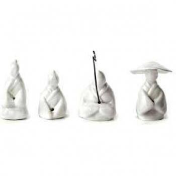 Kikkerland Infusores de Té en Forma de Pescador (4 Uds)