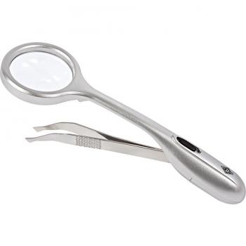 Illuminated Magnifying Tweezers