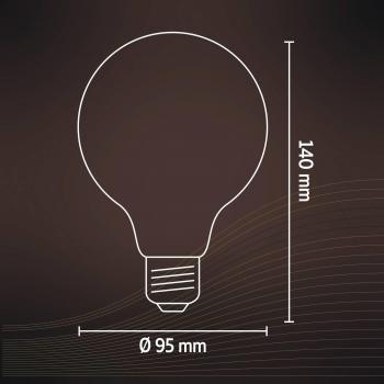 Calex | LED Ampoule Boule | E27 | 4.5W Dimmable