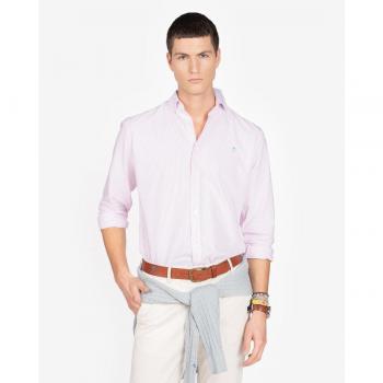 Camicia mediterranea rosa a maniche lunghe di dimensione S – Harper & Neyer