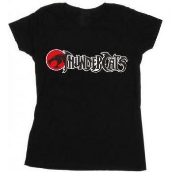 Classic Logo Cotton Top – Women’s Large – Black