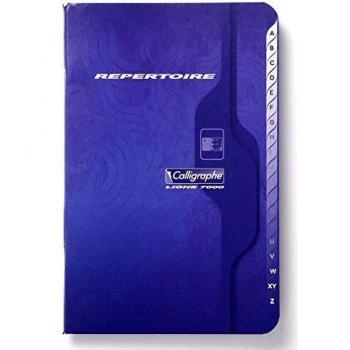 Répertoire piqué 96 pages, format 11x17 cm, quadrillé 5x5