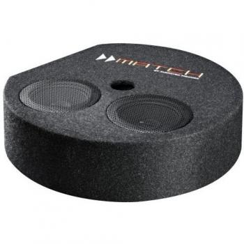 Match 2x 7 16,5cm Plug&Play Reserverad-Subwoofer PP 7S-D
