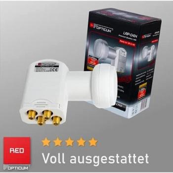 RED OPTICUM Quattro-LNB LRP-04H
