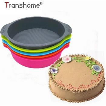 Transhome Round Shape Cake Bakeware Pan 29*24.5*6 cm