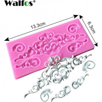 WALFOS Silikon Backform mit Perlenmuster