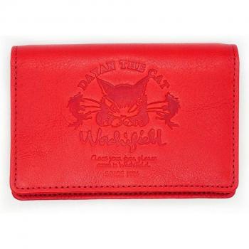 Cat Dayan Red Leather Business Card Box – Wolf Style