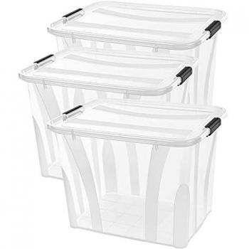 Aufbewahrungsbox SIENA HOME Anzio, transparent