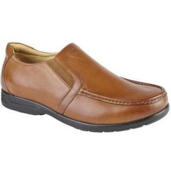 Scarpa Uomo Roamers XXX – Sollevamento Elegante, 11 UK Tanno