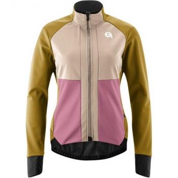 GONSO Damen Softshell Fahrradjacke Trail in Beige