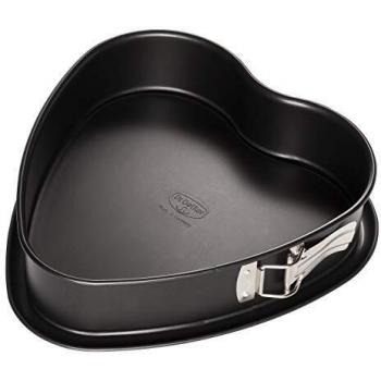 Dr. Oetker Herz‑Backform Ø 25 cm, Auslaufschutz + Antihaft