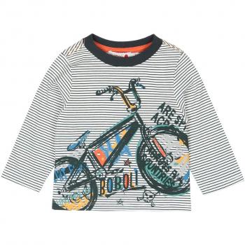 Camiseta para Bebés Boboli 346014, Bicolor Storm 9924, 80 (12 meses)
