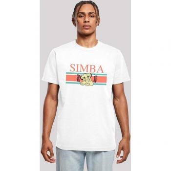 Herren T-Shirt Simba Stripes F4NT4STIC König der Löwen L 100 % Baumwolle
