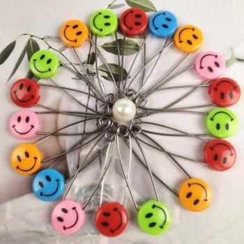 Broches de bloqueo seguro, coloridos, para pañales reutilizables, 10 unidades, 55 mm