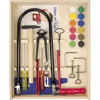 Ensemble de Puzzle en Bois avec Outils Pebaro