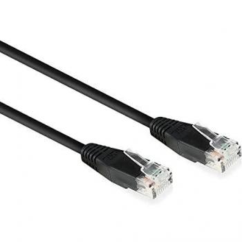 Cavo Patch RJ45 CAT6 U/UTP 5m Nero Toolland