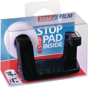 Black Tesa Desk Paper Towel Roll Stand (With Tape)