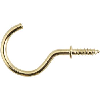 50 mm Brass Shoulder Hook Collection (Pack of 5)