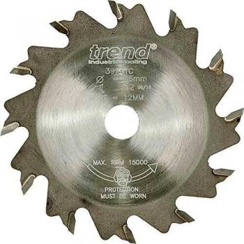 Trend 33/1 Arbor Slotter Blade 12mm Bore
