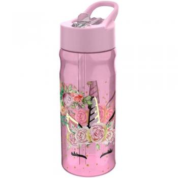 Lunch Buddies sportfles 500ml Unicorn Flower