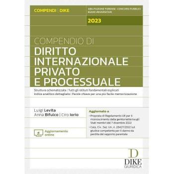 Compendio di diritto internazionale privato e processuale 2023