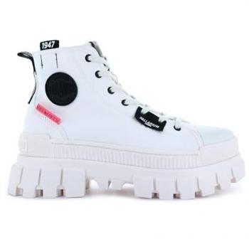 Palladium Schnürstiefeletten Revolt Hi Tx 97242-116-M Weiß 38 Damen