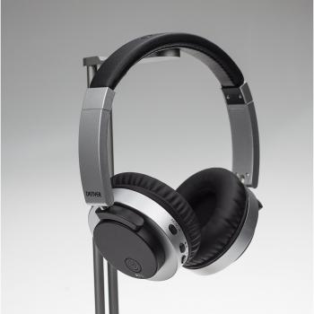 Denver Electronics BTN-206 Casque Binaural avec Fil et Sans Fil Noir, Argent