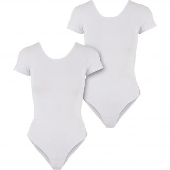 Urban Classics White Organic Stretch Jersey Bodysuits