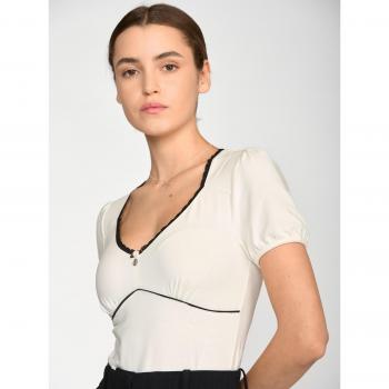Vive Maria Sommer Lolita T-Shirt Damen creme