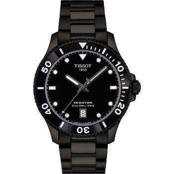 Seastar 1000 Tissot 40mm Dual‑Tone Black, One Size