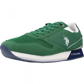 U.S. Polo Assn. Nobil 003 Herren Sneaker in Grün, Größe 40