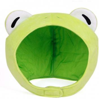 Girls' Cute Frog Plush Ear Warmer Beanie