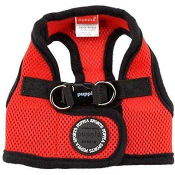 Arnés para perros PUPPIA Soft Vest Rojo