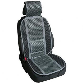 Asiento de Verano en Fibra Natural de Bambú con Apoyo Lumbar