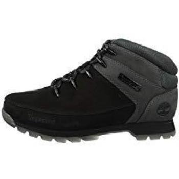 Timberland Herren Euro Sprint Hiker Stiefel, Schwarz, 43 EU
