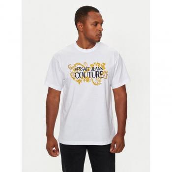 S‑Size Versace Jeans Couture White T‑Shirt Male