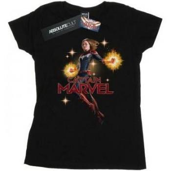 Damen-T-Shirt Carol Danvers – Schwarze Edition