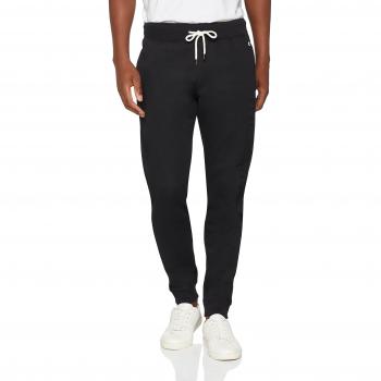 Champion Pantalones Rib Cuff para Hombre, Negro, W30/L36
